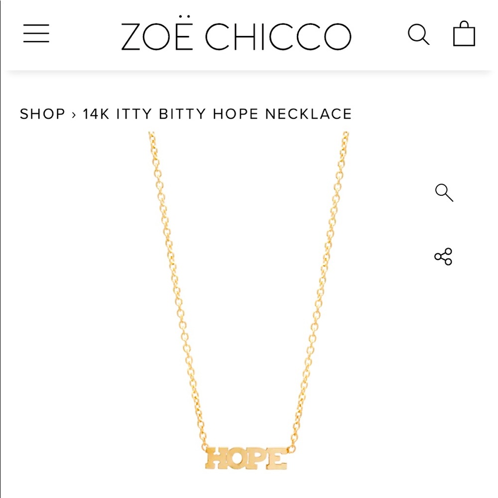 Zoe Chico Hope necklace